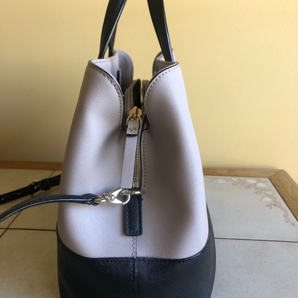 NWT Kate Spade two toned handbag & wallet - Picture 3 of 9